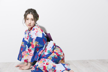浴衣の女性