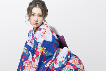 浴衣の女性