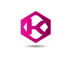 Letter K logo design 
