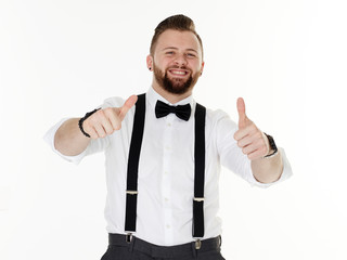 Man shows ok