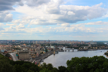 Fototapeta na wymiar Kiev landscapes