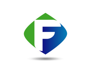 Letter F logo. Creative concept icon
