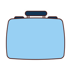 portfolio briefcase isolated icon vector illustration design