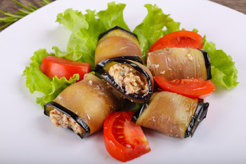 Eggplant rolls
