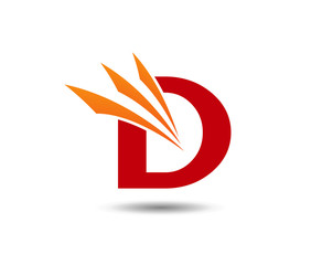 Obraz premium Alphabet icon - d 