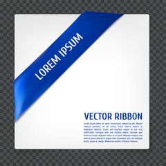 Corner vector ribbon