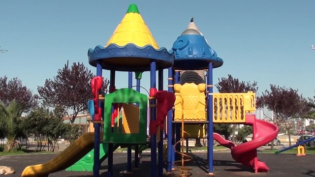Outdoor childrens playset 