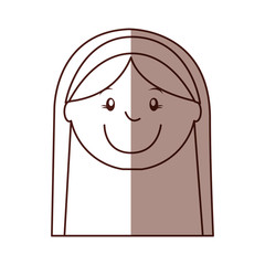 mary virgin manger character vector illustration design