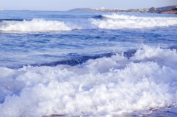 Summer sea background.