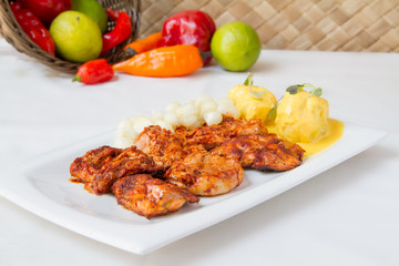 Pollo adobado