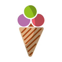 ice cream isolated icon vector illustration design
