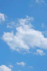 Obraz premium Blue sky with clouds