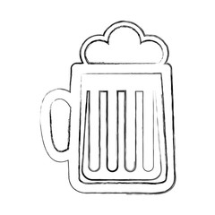 beer jar isolated icon vector illustration design