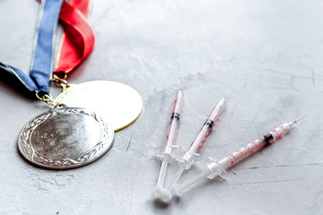 Concept of doping in sport - deprivation medals