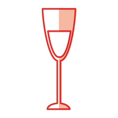 wine cup isolated icon vector illustration design