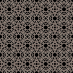 Celtic seamless pattern in Medieval style.