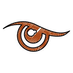 eye view symbol icon vector illustration design