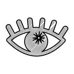 eye view symbol icon vector illustration design