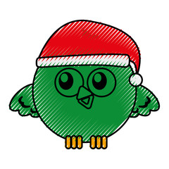 cute bird expression comic vector illustration design