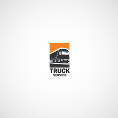 Truck Service logo.