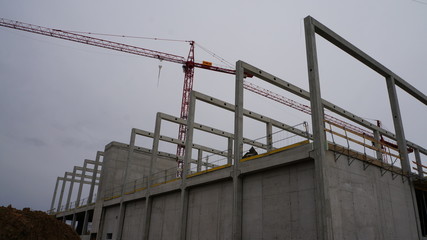 Naklejka premium Pforzheim Baustelle