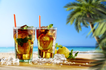 ice tea and summer time 