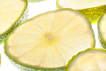 Slices of lime