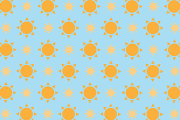 sun pattern wallpaper background.vector and illustration