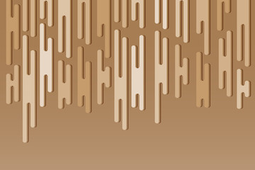 Vector Irregular Rounded Lines Halftone Transition design.vector and illustration