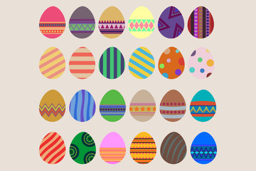 White easter rabbit.vector and illustration