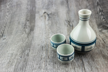 Japanese Sake drinking set