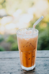 Milk ice tea, Thai drink