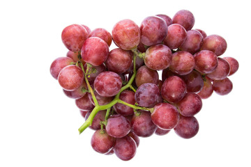 red grape isolated