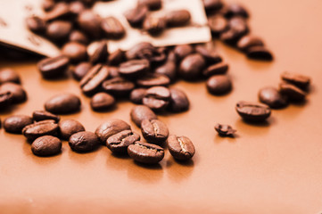 coffee beans, Roasted coffee