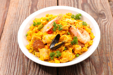 seafood paella