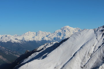 Naklejka premium Mont Blanc