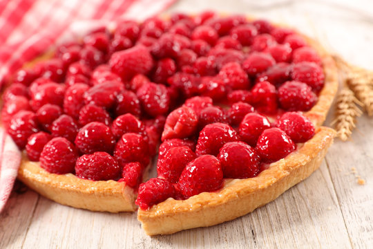 raspberry tart