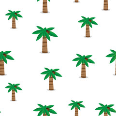 palm tree seamless pattern