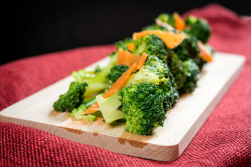 Handmade cauliflower vegetables on table