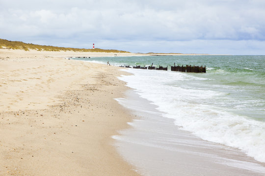 Ellenbogen beach, North Sea island of Sylt