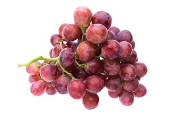 red grape isolated