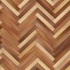 Seamless wood parquet texture (herringbone various)