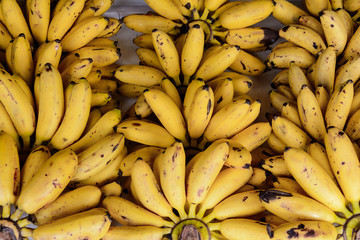 yellow banana ripe food Health pattern