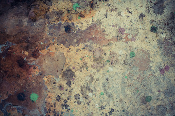 Old broken road.
