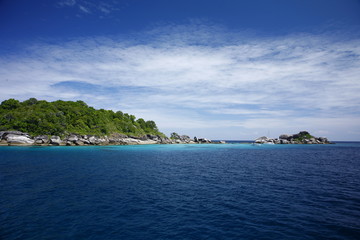 Similan Island National Park is one of the most beautiful park in Thailand. The beaches and under water world are gorgeous. 