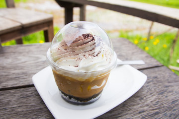 Banoffee in cup