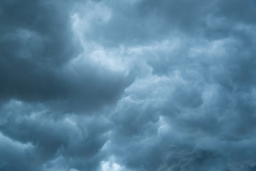 dark storm clouds for background