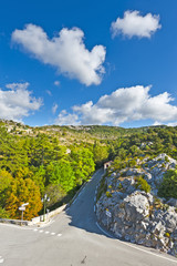 Crossroads of tourist roads