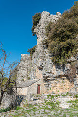 Monastery of Agia Paraskevi near Monodendri in Northern Greece