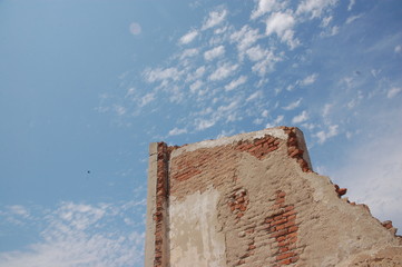 panorama dei resti